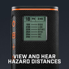 Bushnell Golf Wingman View GPS Speaker | LCD, Wireless Remote, Music & More