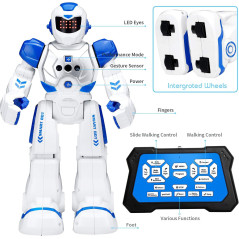 KingsDragon RC Robot Toy for Kids – Interactive Dancing & Singing Gift