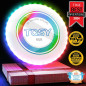 Shine on the field with the waterproof pro-performance rechargeable LED disc Shine on the field with the waterproof pro-performance rechargeable LED disc
