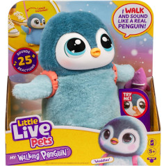 Little Live Pets Walking Penguin Waddles – Interactive Plush Toy for Kids