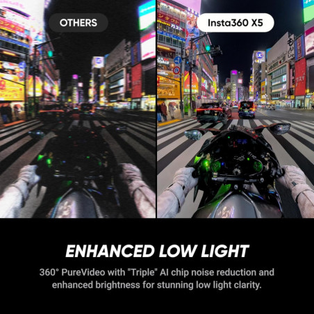 Insta360 X5 Essentials Bundle - Waterproof 8K 360° Action Camera