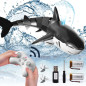Le requin télécommandé qui nage comme un vrai, avec double moteur, LEDs et 50min de folie aquatique Le requin télécommandé qui nage comme un vrai, avec double moteur, LEDs et 50min de folie aquatique