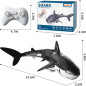 Ultra-realistic RC shark: smooth swimming, magic LEDs & water spray for epic pool adventures! Ultra-realistic RC shark: smooth swimming, magic LEDs & water spray for epic pool adventures!