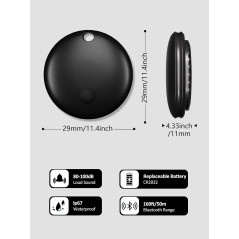 Tracez, retrouvez, respirez : votre objet essentiel sécurisé grâce au réseau Apple Find My et sa batterie longue durée