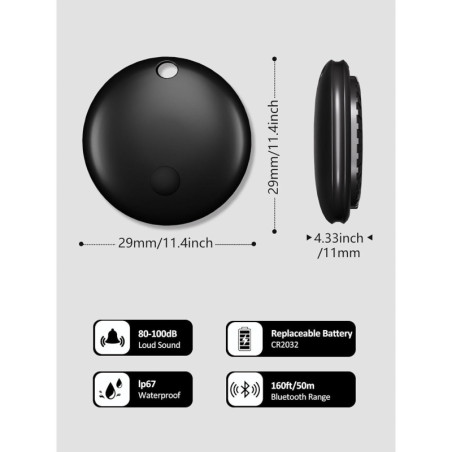 Never lose your keys again with this ultra-precise, waterproof Apple Find My tracker always within reach