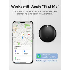 Tracker Tags 4 Pack pour Apple Find My – Localisateur Intelligent