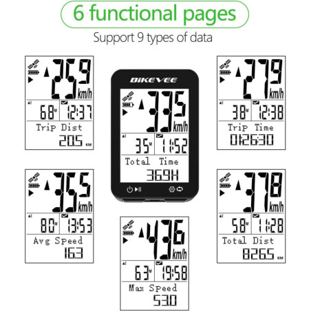 Pro cycling GPS: track every climb, speed & jump with precision and up to 28h battery life!