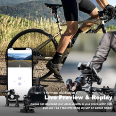 Pocket-sized 4K cam with 140° lens, waterproof to 20m—ready for any adventure!