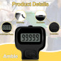 Portable counter with anti-reset design for sports, hobbies & daily activities Portable counter with anti-reset design for sports, hobbies & daily activities