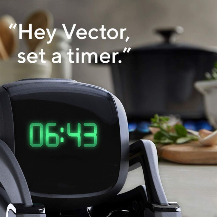 Un ami high-tech à la maison : Vector réagit au son, à la vue et au toucher avec une vraie personnalité Un ami high-tech à la maison : Vector réagit au son, à la vue et au toucher avec une vraie personnalité