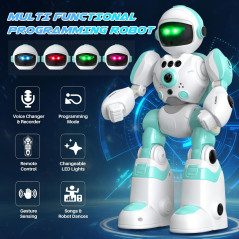 Robot Jouet Enfant Télécommandé Programmable avec Musique