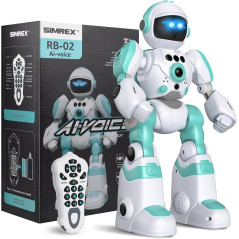 Kids Robot Toys: Remote Control, Programmable with Music & Dance Gift