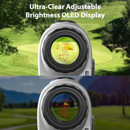 Gogogo Sport Vpro Gen 2: ultra-clear, flexible and pinpoint-accurate golf rangefinder