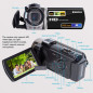 Capture life in detail: compact 1080P 24MP versatile video camera Capture life in detail: compact 1080P 24MP versatile video camera