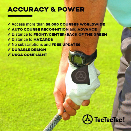 TecTecTec ULT-G : Montre GPS Golf LégÚre et Multifonctionnelle