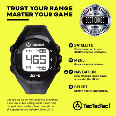 Mesurez, progressez, dominez : la montre GPS de golf simple et ultra précise