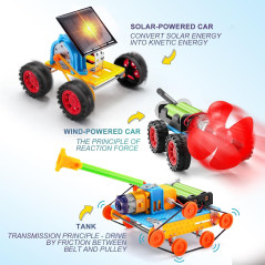 STEM Kits for Kids 6-14 | Science & Robot Building Toys for Boys & Girls
