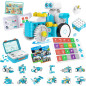 WhalesBot C3 Pro Robot Éducatif 12-en-1, Télécommande & Programmation STEM pour Enfants 4-7 ans