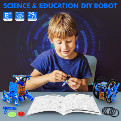 Robots Solaires STEM 13-en-1 Jouet Éducatif 8-12 ans