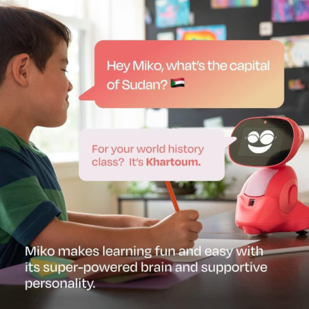 Miko 3: the fun AI robot turning learning into play for kids aged 5 to 10