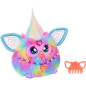 Furby wakes to touch and voice, sparking playful and bonding moments Furby wakes to touch and voice, sparking playful and bonding moments