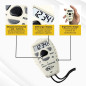 Score right every time! Touch counter with distinct buttons, lightweight and ultra-convenient Score right every time! Touch counter with distinct buttons, lightweight and ultra-convenient