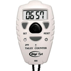 TC-890 Digital Tally Counter - Electronic Up/Down Clicker for Counting
