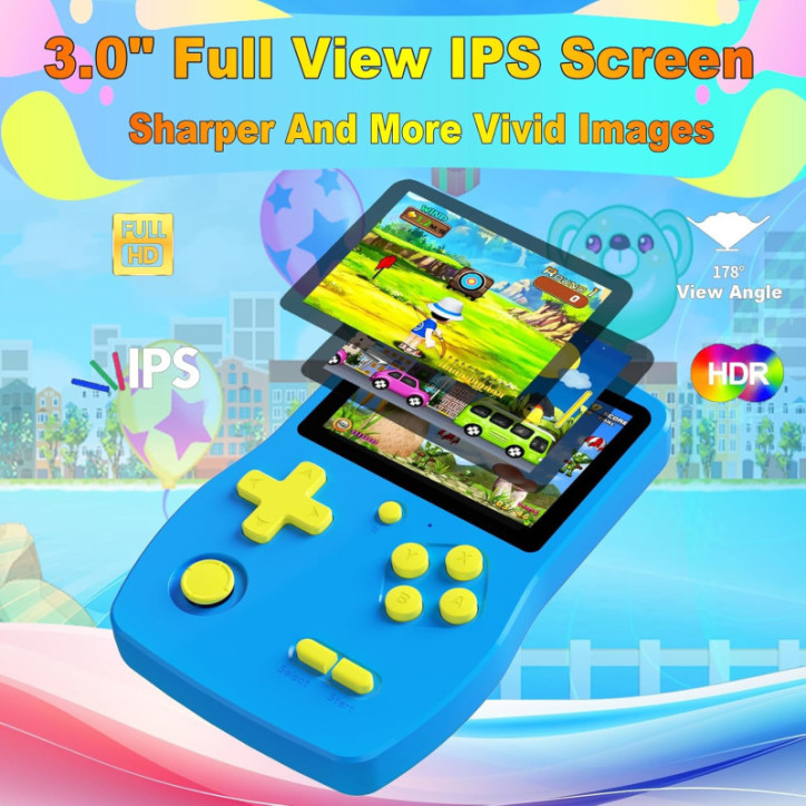 Colorful CULAGEiMi console: easy control, diverse games, top battery for young champions Colorful CULAGEiMi console: easy control, diverse games, top battery for young champions