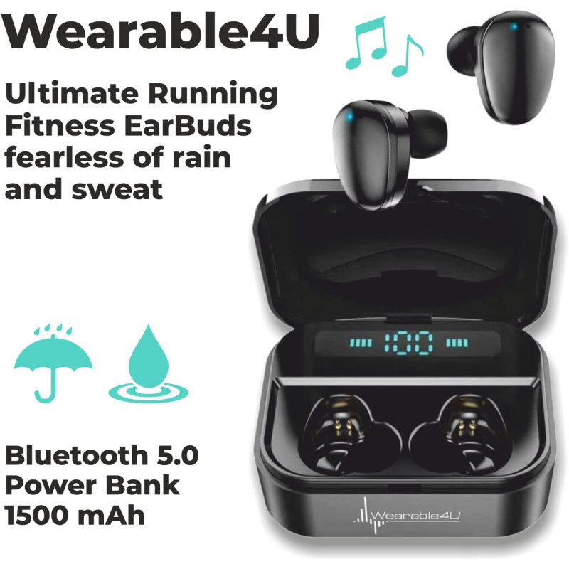 Bushnell Wingman Golf GPS + Bluetooth Speaker & Earbuds Bundle | Wearable4U