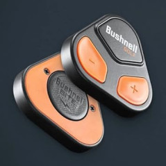 Wearable4U Bushnell Wingman View Golf GPS + Ultimate Black Earbuds & Wall/Car Charger Bundle