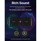 GOLFBUDDY Voice XL Magnetic Golf GPS Speaker with 20W Woofer, Remote, Clip-On, 10H Battery, IPX6 Waterproof GOLFBUDDY Voice XL Magnetic Golf GPS Speaker with 20W Woofer, Remote, Clip-On, 10H Battery, IPX6 Waterproof