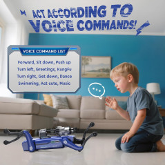 Chien Robot Intelligent - Jouet STEM Interactif avec Télécommande