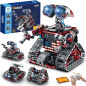 Sillbird 4-in-1 Robot Building Kit with Remote Control, 631 Pieces STEM Coding Car Toy for Kids 8-12 Sillbird 4-in-1 Robot Building Kit with Remote Control, 631 Pieces STEM Coding Car Toy for Kids 8-12