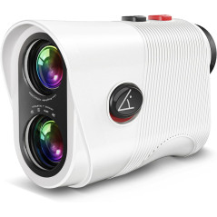Télémètre de golf 1200 yards avec inclinaison, zoom 7x, rechargeable, vibration & verrou drapeau