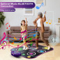 Flooyes Tapis de Danse Électronique Bluetooth Lumières 6 Boutons 5 Modes Jeux Cadeau Enfants 3-12 ans Flooyes Tapis de Danse Électronique Bluetooth Lumières 6 Boutons 5 Modes Jeux Cadeau Enfants 3-12 ans