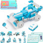 WhalesBot D1 Kit Robot STEM 21-en-1 pour Enfants 4+, 280+ pièces, Programmable via APP, Cadeau Idéal WhalesBot D1 Kit Robot STEM 21-en-1 pour Enfants 4+, 280+ pièces, Programmable via APP, Cadeau Idéal