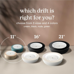 Homedics 11” Drift Sandscape Zen Garden with LED & Wi-Fi - Nude