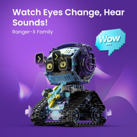 Sillbird 5-in-1 Robot Building Kit with Remote Control, STEM Coding Toy for Kids 8-12, 433 Pieces