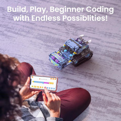 Sillbird 5in1 Robot Building Kit with Remote Control | STEM Toy for Kids 8-12