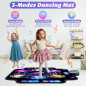 KIZJORYA Upgraded Kids Dance Mat, Wireless Bluetooth, 5 Speeds & 9 Levels, Light-Up Music Game Toy for Ages 3-10+ KIZJORYA Upgraded Kids Dance Mat, Wireless Bluetooth, 5 Speeds & 9 Levels, Light-Up Music Game Toy for Ages 3-10+