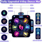KIZJORYA Upgraded Kids Dance Mat, Wireless Bluetooth, 5 Speeds & 9 Levels, Light-Up Music Game Toy for Ages 3-10+ KIZJORYA Upgraded Kids Dance Mat, Wireless Bluetooth, 5 Speeds & 9 Levels, Light-Up Music Game Toy for Ages 3-10+