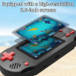 Console de jeux portable enfant, 300 jeux intégrés dont 137 classiques 16-bit, écran 3 pouces