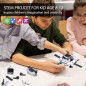 STEM Solar Robot Kit for Kids 8-12 – 6-in-1 Science Building Toy with Solar Panel & Battery Powered Gift STEM Solar Robot Kit for Kids 8-12 – 6-in-1 Science Building Toy with Solar Panel & Battery Powered Gift