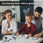 Kit Science Robot Solaire 6-en-1 pour Enfants 8-12 ans, Éducatif et Alimenté par Batterie - Cadeau Noël/Anniversaire