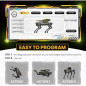 Smart Robot Dog for Kids – Interactive STEM Toy with Voice, Remote, App Control & 30+ Actions, Ages 6+ Smart Robot Dog for Kids – Interactive STEM Toy with Voice, Remote, App Control & 30+ Actions, Ages 6+