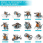 14-in-1 Solar Robot Kit for Kids Ages 8-12 – DIY STEM Science Toy & Educational Solar Power Building Set 14-in-1 Solar Robot Kit for Kids Ages 8-12 – DIY STEM Science Toy & Educational Solar Power Building Set