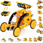 14-in-1 Solar Robot Kit STEM Toy for Kids 8-12, DIY Educational Solar Power Robot Building Set Gift 14-in-1 Solar Robot Kit STEM Toy for Kids 8-12, DIY Educational Solar Power Robot Building Set Gift