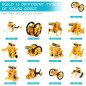 14-in-1 Solar Robot Kit STEM Toy for Kids 8-12, DIY Educational Solar Power Robot Building Set Gift 14-in-1 Solar Robot Kit STEM Toy for Kids 8-12, DIY Educational Solar Power Robot Building Set Gift