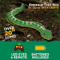 Terra by Battat RC Emerald Tree Boa Snake Robot with LED Eyes & Realistic Movement, Batteries Included Terra by Battat RC Emerald Tree Boa Snake Robot with LED Eyes & Realistic Movement, Batteries Included