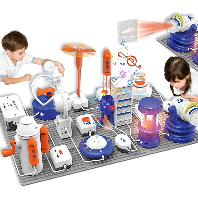 STEM Science Kit for Kids | 66-Pc Electronics DIY with 1200+ Projects